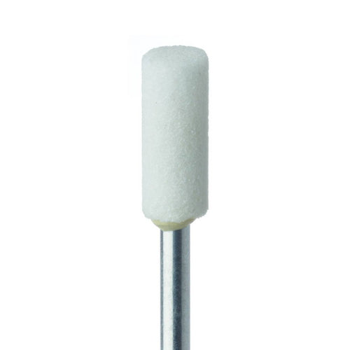 Fraise Abrasive Corindon Blanche 733 - Cylindre 22 x 4.5 mm. - Massilia Dental - Fournitures Matériel Cabinet Dentaire