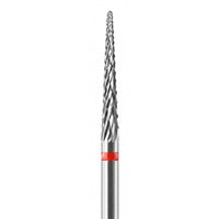 Fraise carbure tungstène forme longue et pointue pour métaux vue tete