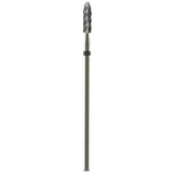 Fraise tungstène cylindrique grattage stellite tête conique
