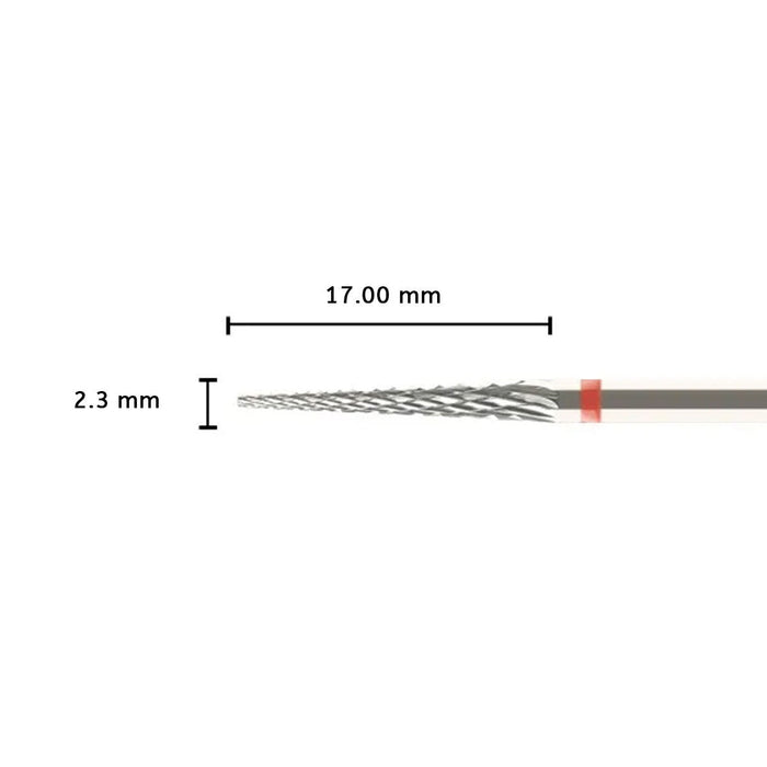 Fraise Carbure Tungstène Forme Longue et Pointue pour Métaux