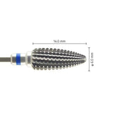 Fraise Tungstène Type Flamme Croisée - Résine Molle Silicone - Massilia Dental - Fournitures Matériel Cabinet Dentaire