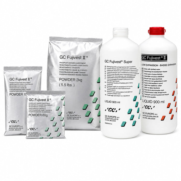 Fujivest 2 revêtement fixe GC phosphate sans graphite kit poudre et liquide