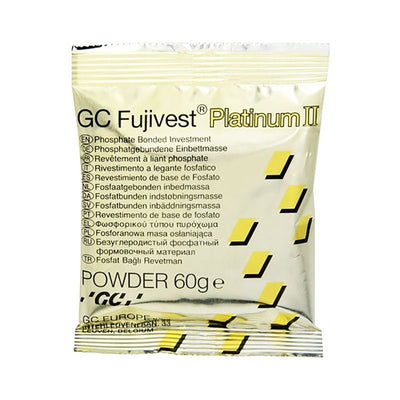 Fujivest Platinium II Revêtement Fixe GC Métal Non Précieux. - Massilia Dental - Fournitures Matériel Cabinet Dentaire