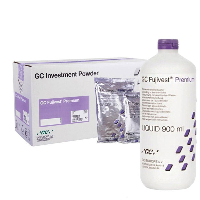 Fujivest Premium Revêtement Fixe GC - Couronnes et Bridges - Massilia Dental - Fournitures Matériel Cabinet Dentaire