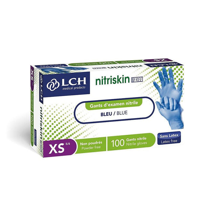 Gants Nitrile Non Poudrés Forte Résistance Très Confortable
