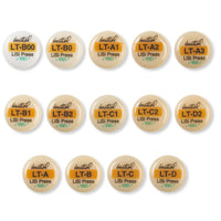 Lisi Press LT Lingotins - 5 Plots Céramique Pressée - Massilia Dental - Fournitures Matériel Cabinet Dentaire