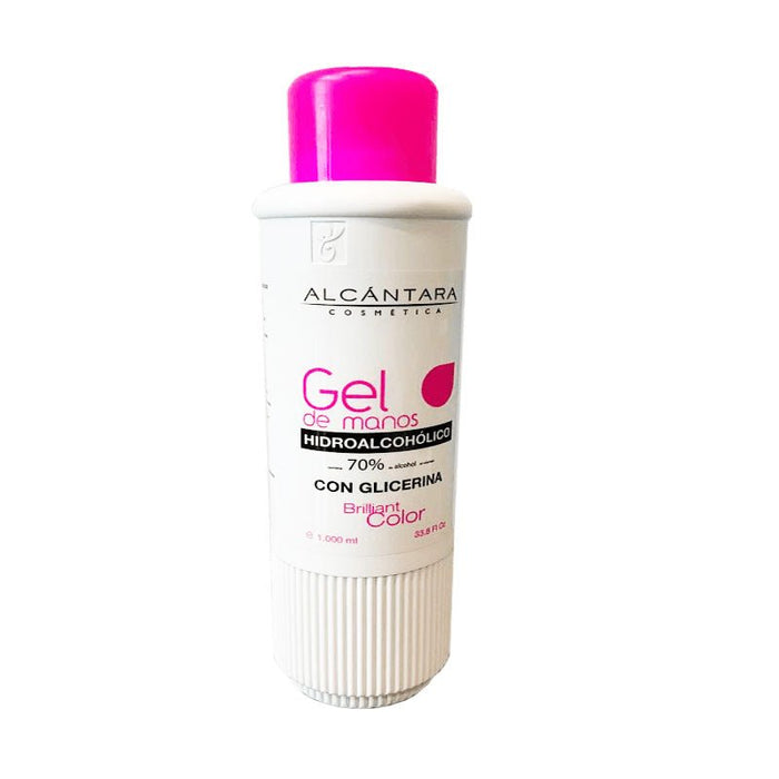 Gel à Mains Hydroalcoolique Séchage Rapide - 1 Litre - Massilia Dental - Fournitures Matériel Cabinet Dentaire