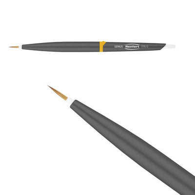 Pinceau Céramique Genius Renfert N°2 Poils Naturels - 1U. - Massilia Dental - Fournitures Matériel Cabinet Dentaire