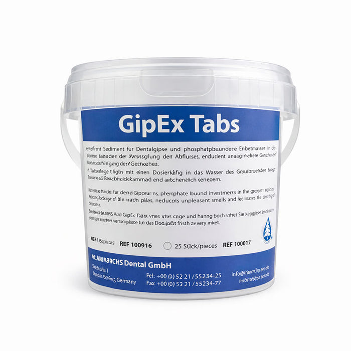 GipEx Tabs – Pastiglie flocculanti per serbatoio di decantazione sotto lavello