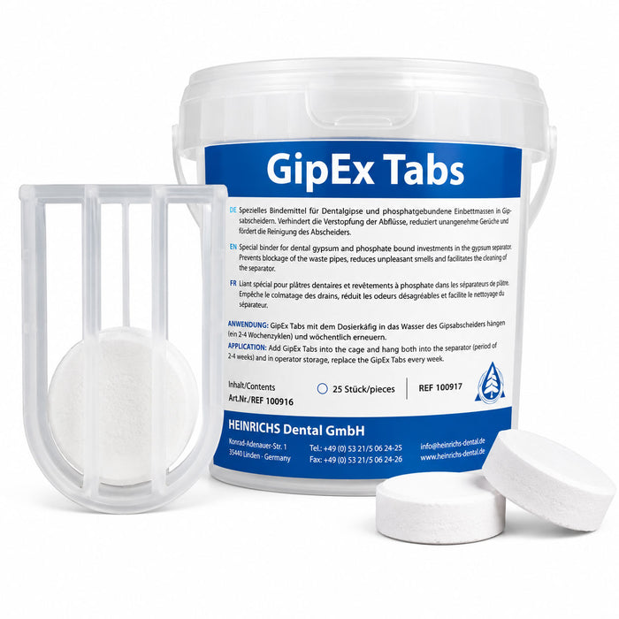 Gipex Tabs galet de floculant pour bac de décantation permet une meilleure décantation des particules de plâtre