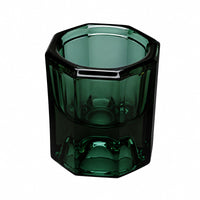 Godet verre colorants nettoyage facile  couleur verte