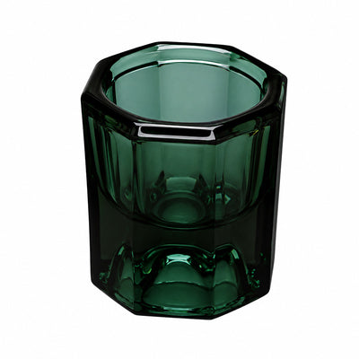 Godet verre colorants nettoyage facile  couleur verte