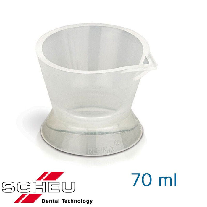 Godet Mélange Bec Verseur Silicone Grande Taille - Massilia Dental - Fournitures Matériel Cabinet Dentaire