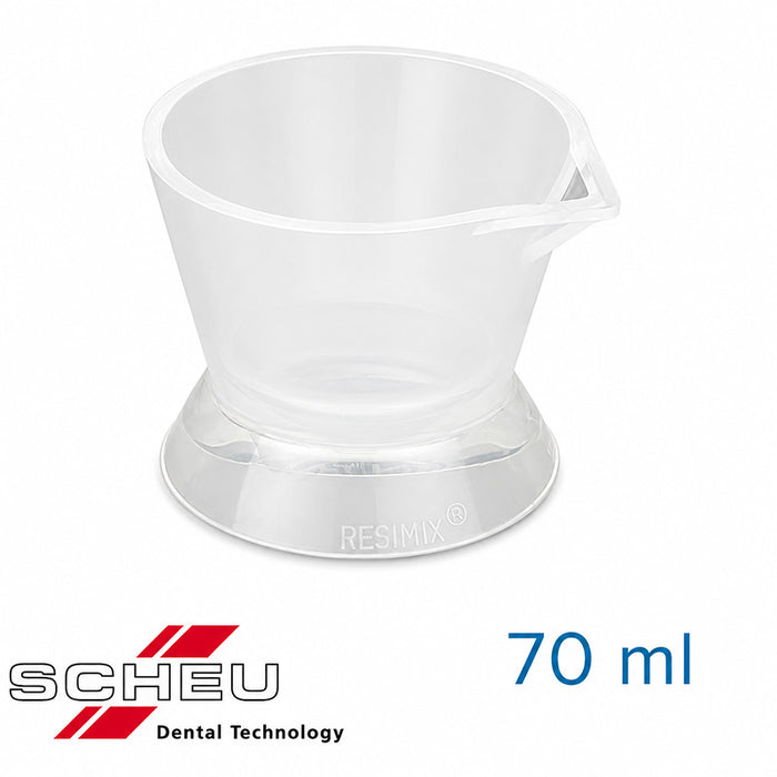 Godet mélange bec verseur silicone grande taille