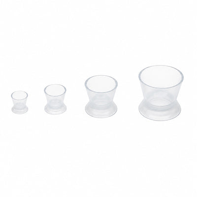 Godet silicone résine ou maquillants capacité 8 à 85 ml
