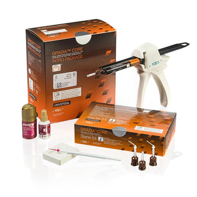 Gradia Core GC Composite Reconstitution - Intro Kit - Massilia Dental - Fournitures Matériel Cabinet Dentaire