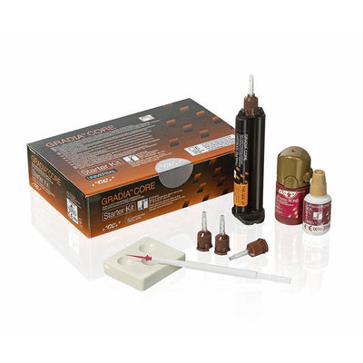 Gradia Core GC Starter Kit Composite de Reconstitution - Massilia Dental - Fournitures Matériel Cabinet Dentaire