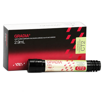 Translucide Gradia Composite GC seringue Inlays Onlays Facettes boite