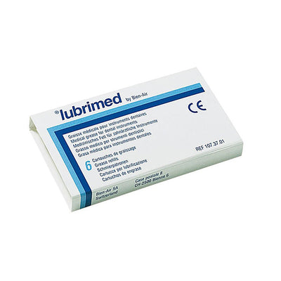 Graisse Lubrimed Turbine Rotors à Roulements - 6 Pièces. - Massilia Dental - Fournitures Matériel Cabinet Dentaire