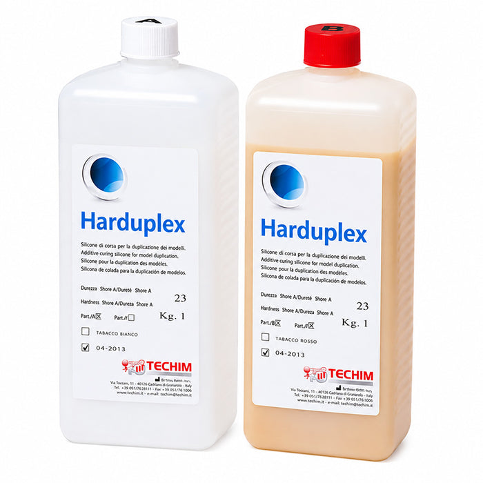 Harduplex Techim silicone duplication 23 shore - Précision maxi
