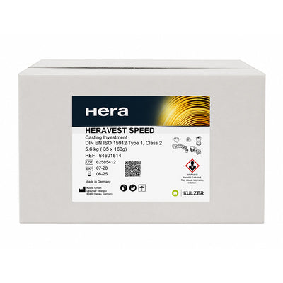 Heravest Speed Kulzer revêtement fixe chauffe rapide carton 5.6 kg