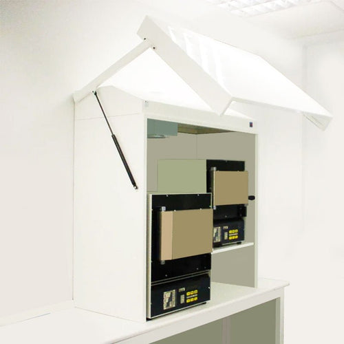 Hotte Aspirante Four à Cylindre Porte Métallique Vérins - Massilia Dental - Fournitures Matériel Dentaire