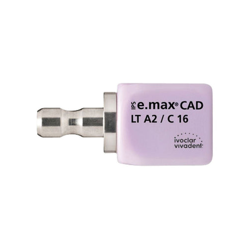 Blocs IPS e - max Cerec Cad/inlab LT format C16 - 5 pièces. - Massilia Dental - Fournitures Matériel Cabinet Dentaire