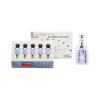 IPS E - max Cad Cerec MO C14 x 5 pièces - Plots 530 Mpa. - Massilia Dental - Fournitures Matériel Cabinet Dentaire