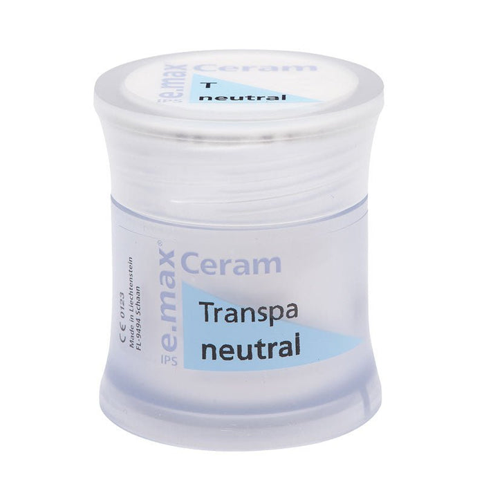 Transparent Neutral IPS E.max Stratification pour Zircone. - Massilia Dental - Fournitures Matériel Cabinet Dentaire