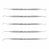 Jeu spatules PKT 5 instruments ASA Dental modelage couronne