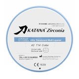 KATANA Disque Zircone UTML 98 x 14 mm - Facettes Couronnes - Massilia Dental - Fournitures Matériel Cabinet Dentaire