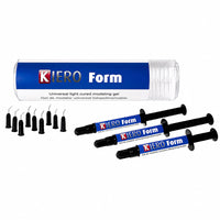 Kiero Form Gel modelage résine photo fraisage modelage et fixation soudure