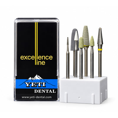 Coffret Yeti Excellence Line - Utilisation sur zircone pré-frittée