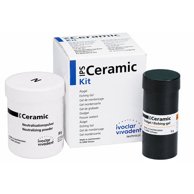 IPS Ceramic Etching Gel Kit Ivoclar - Neutralizing et mordançage