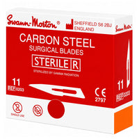 Lame Swann Morton N° 11 emballage individuel stérile 100 pièces