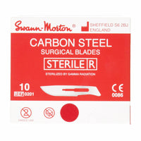 Swann Morton lames de bistouri stériles numéro 10