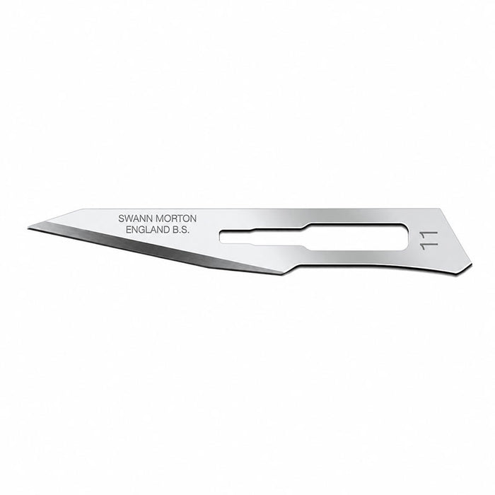Bisturi Blade Swann Morton N ° 11 Emaballage estéril individual 100U