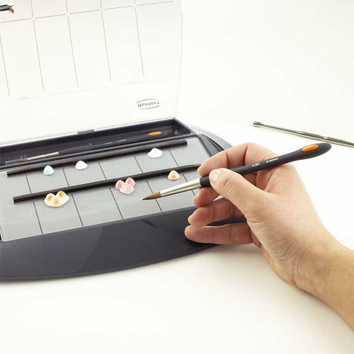 Plaque Céramique Lay - art Crystal Aqua Renfert + Bandes - Massilia Dental - Fournitures Matériel Cabinet Dentaire