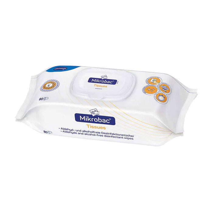 Hartmann Disinfectant Wipes - Alcool -Gree e Aldeide - HIV VHB