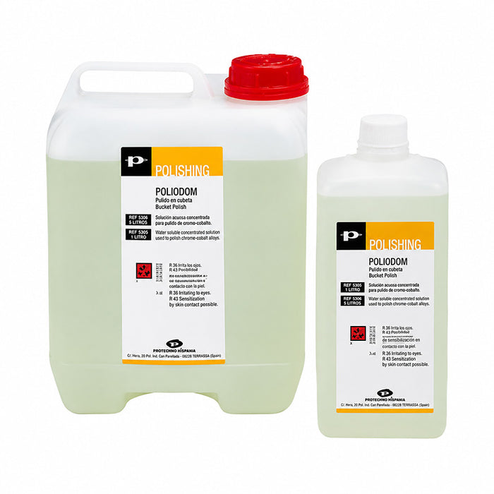 Liquide electrolytique Protechno pour polissage stellite chrome cobalt