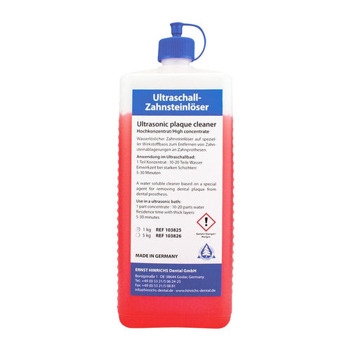 Liquide Ultrasons Hinrichs Nettoyage Plaque Dentaire - Massilia Dental - Fournitures Matériel Cabinet Dentaire