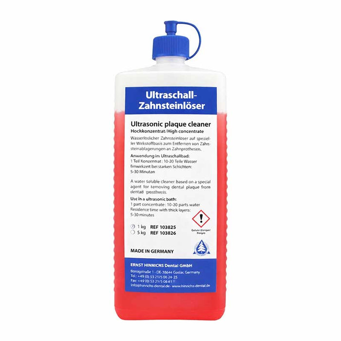 Liquide ultrasons Hinrichs pour plaque dentaire