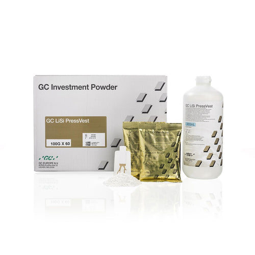 Pressvest LISI GC Revêtement Céramique Pressée Speed. - Massilia Dental - Fournitures Matériel Cabinet Dentaire