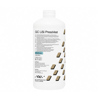 Pressvest LISI GC revêtement céramique pressée liquide pour poudre flacon 900 ml