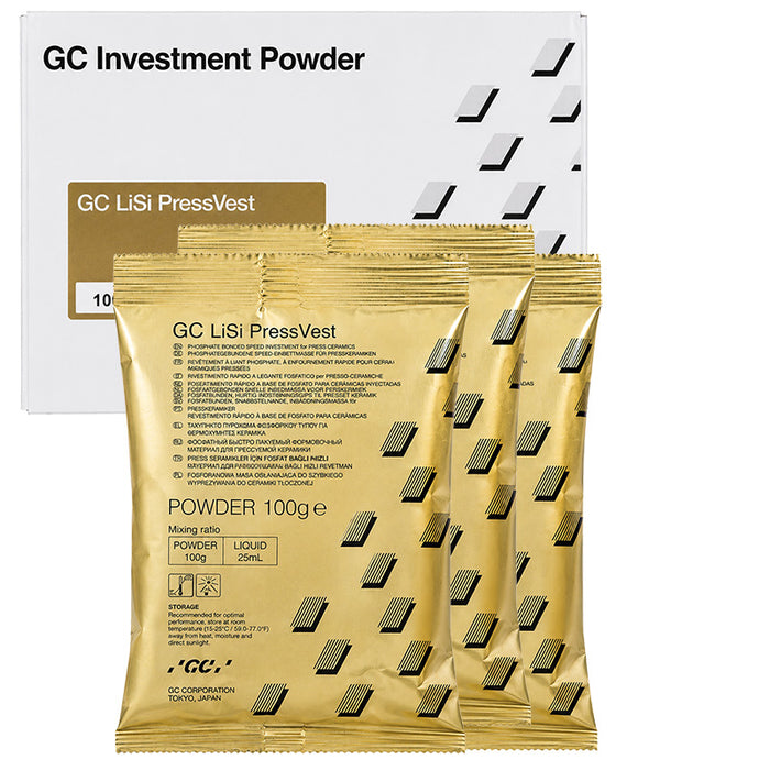 PressVest LISI GC  revêtement céramique pressée dentaire