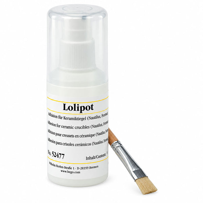 Lolipot durcisseur creuset de coulée Bego augmente le nombre de coulées