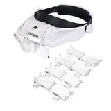 Loupe Binoculaire Eclairage LED 1.5 à 8 Dioptries Réglable. - Massilia Dental - Fournitures Matériel Cabinet Dentaire