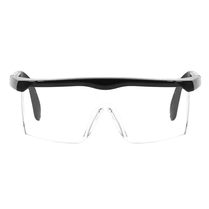 Large vision protective glasses combines comfort and light design.