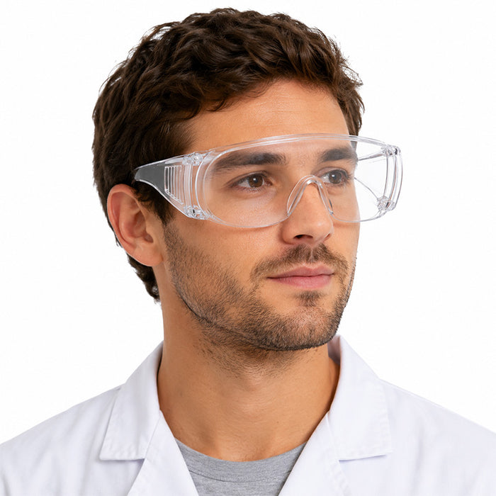 Lunettes de protection transparentes - Recouvrement total
