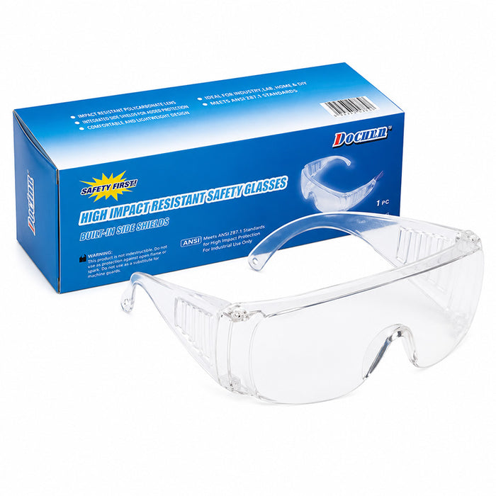Lunettes de protection prothésiste dentaire - Large vision